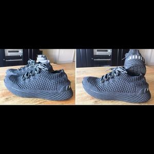 Nobull knit men gym sports runners black gray